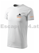 Herren T-Shirt in weiss - Escape4x4 - Design 3